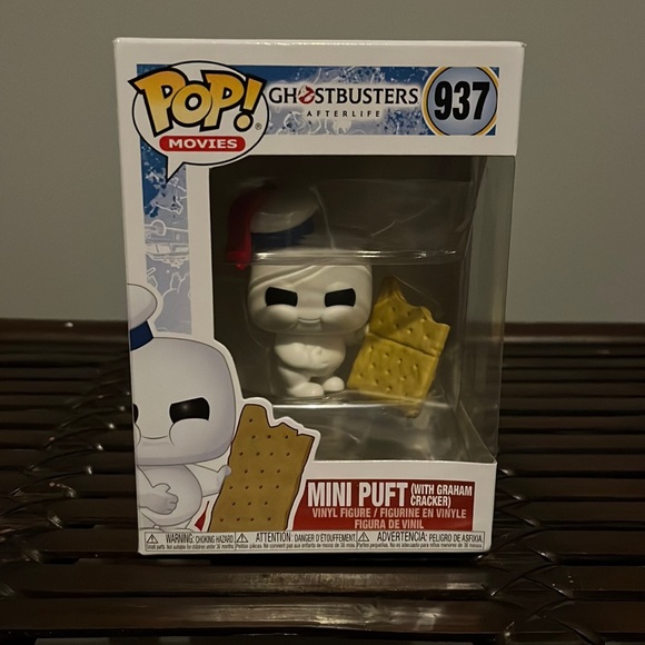 Funko Pop Ghostbusters Afterlife- Mini Puff with graham cracker DAMAGED